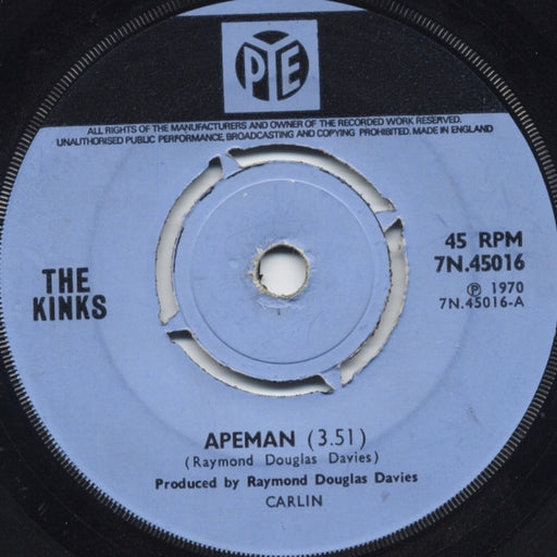 The Kinks – Apeman (LP, Vinyl Record Album)