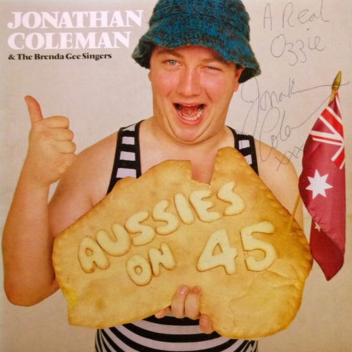 Jonathan Coleman, The Brenda Gee Singers – Aussies On 45 (LP, Vinyl Record Album)