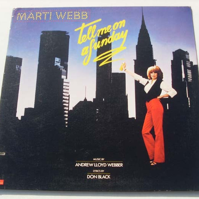 Marti Webb – Tell Me On A Sunday (LP, Vinyl Record Album)