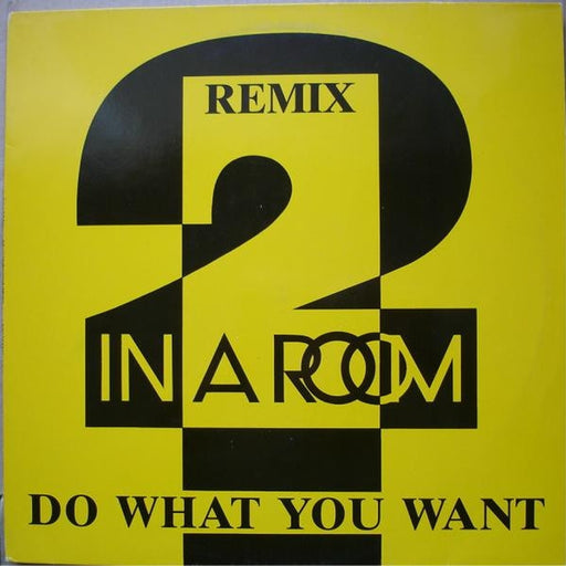 2 In A Room – Do What You Want (Remix) / Somebody In The House Say Yeah! (LP, Vinyl Record Album)
