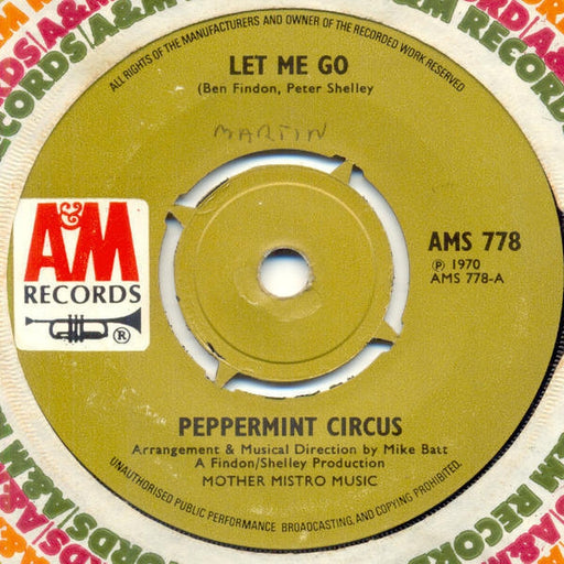 Peppermint Circus – Let Me Go (LP, Vinyl Record Album)