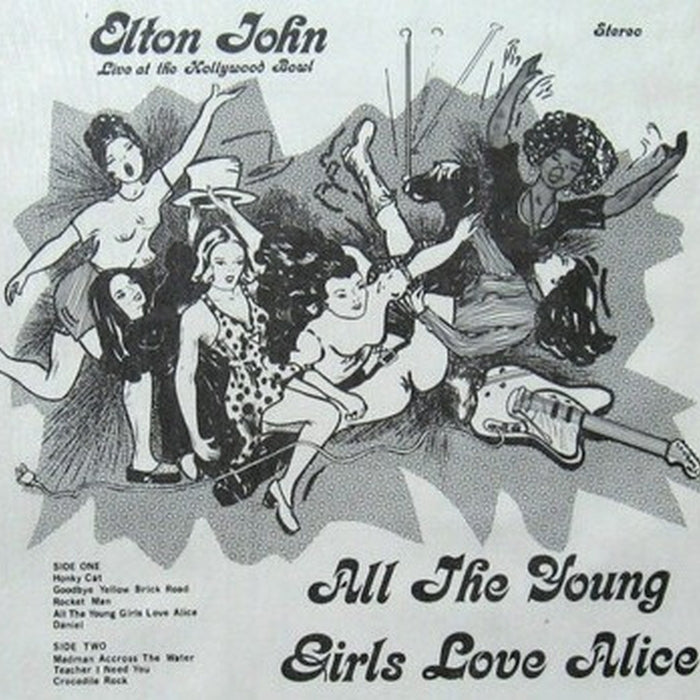 Elton John – All The Young Girls Love Alice (LP, Vinyl Record Album)