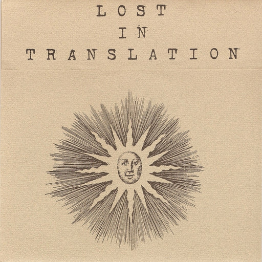 Lost In Translation – Red Eye Backing (LP, Vinyl Record Album)