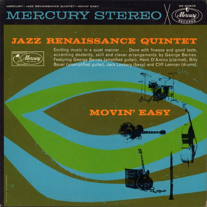 Jazz Renaissance Quintet – Movin' Easy (LP, Vinyl Record Album)
