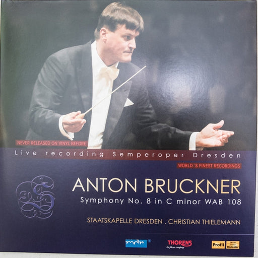 Anton Bruckner, Staatskapelle Dresden, Christian Thielemann – Symphony No. 8 In C Minor Wab 108 (LP, Vinyl Record Album)
