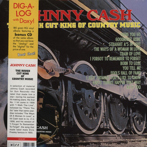 Johnny Cash – The Rough Cut King Of Country Music (LP, Vinyl Record Album)