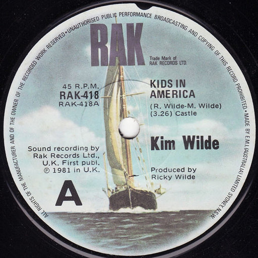 Kim Wilde – Kids In America (LP, Vinyl Record Album)