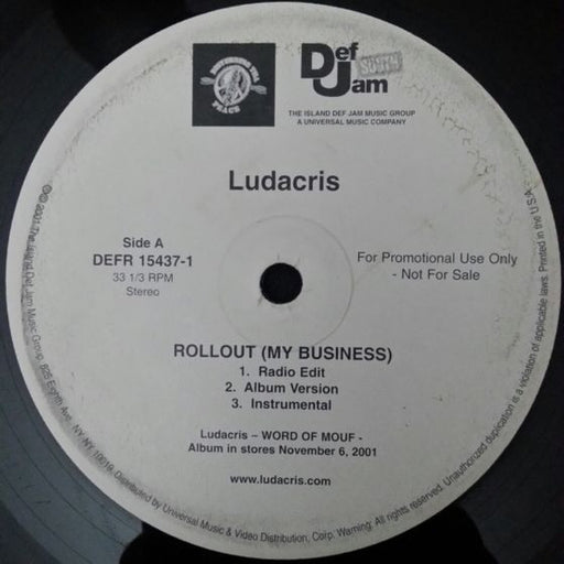 Ludacris – Rollout (LP, Vinyl Record Album)