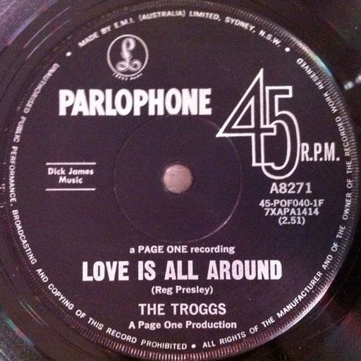 The Troggs – Love Is All Around (LP, Vinyl Record Album)
