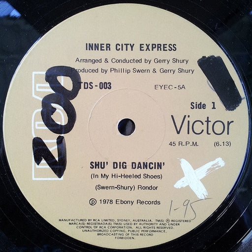 Inner City Express – Shu' Dig Dancin' (In My Hi-Heeled Shoes) (LP, Vinyl Record Album)