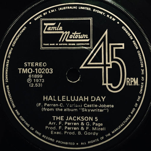 Hallelujah Day – The Jackson 5 (LP, Vinyl Record Album)