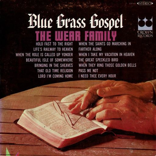 The Wear Family – Blue Grass Gospel (LP, Vinyl Record Album)