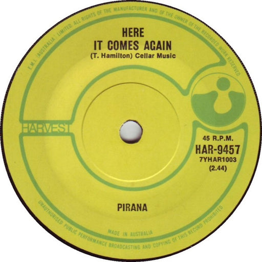 Pirana – Here It Comes Again (LP, Vinyl Record Album)