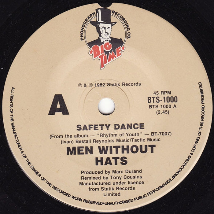 Men Without Hats – The Safety Dance (LP, Vinyl Record Album)