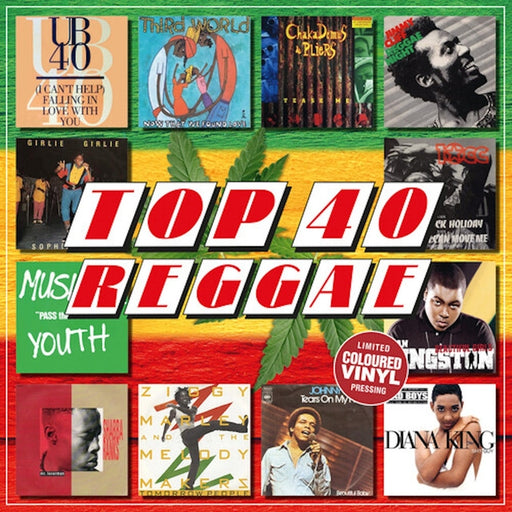 Various – Top 40 Reggae (LP, Vinyl Record Album)