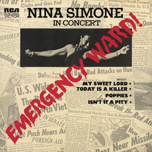 Nina Simone – In Concert - Emergency Ward! (LP, Vinyl Record Album)