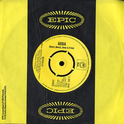 ABBA, Björn & Benny, Agnetha & Anni-Frid – Waterloo (LP, Vinyl Record Album)