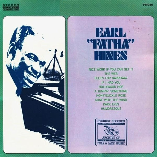 Earl Hines – Earl "Fatha" Hines (LP, Vinyl Record Album)