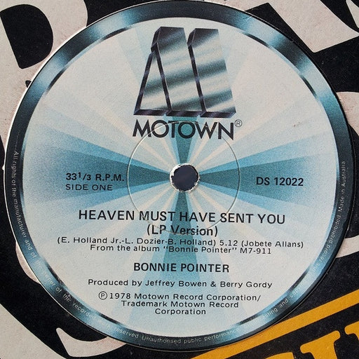 Bonnie Pointer – Heaven Must Have Sent You (LP, Vinyl Record Album)