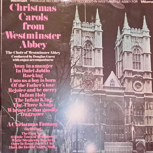 The Choir Of Westminster Abbey, Douglas Guest – Christmas Carols From Westminster Abbey (LP, Vinyl Record Album)