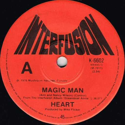 Heart – Magic Man (LP, Vinyl Record Album)