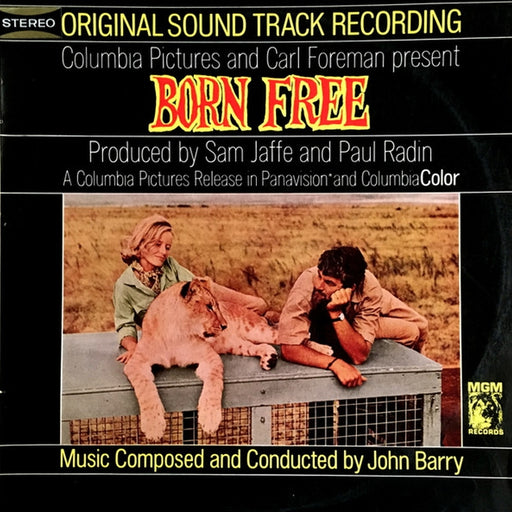 John Barry – Born Free (Original Sound Track Recording) (LP, Vinyl Record Album)