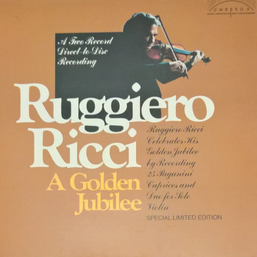 Niccolò Paganini, Ruggiero Ricci – A Golden Jubilee (LP, Vinyl Record Album)