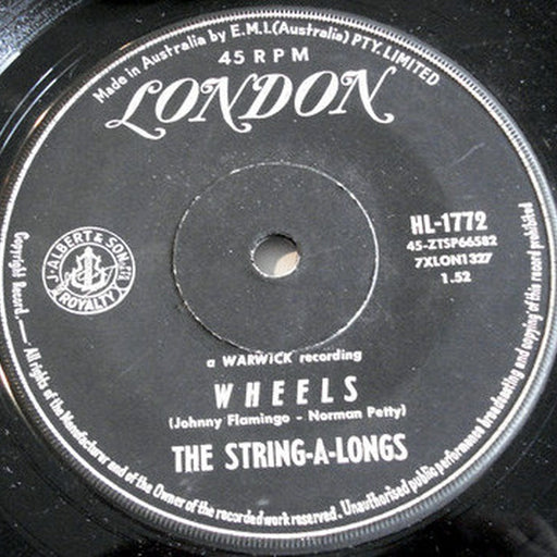 The String-A-Longs – Wheels (LP, Vinyl Record Album)