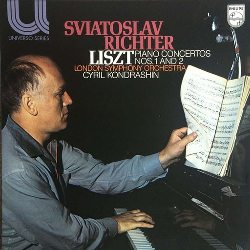 Franz Liszt, Sviatoslav Richter, The London Symphony Orchestra, Kiril Kondrashin – Piano Concertos Nos. 1 And 2 (LP, Vinyl Record Album)