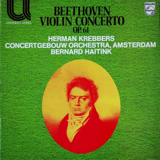 Ludwig van Beethoven, Herman Krebbers, Concertgebouworkest, Bernard Haitink – Violin Concerto Op. 61 (LP, Vinyl Record Album)