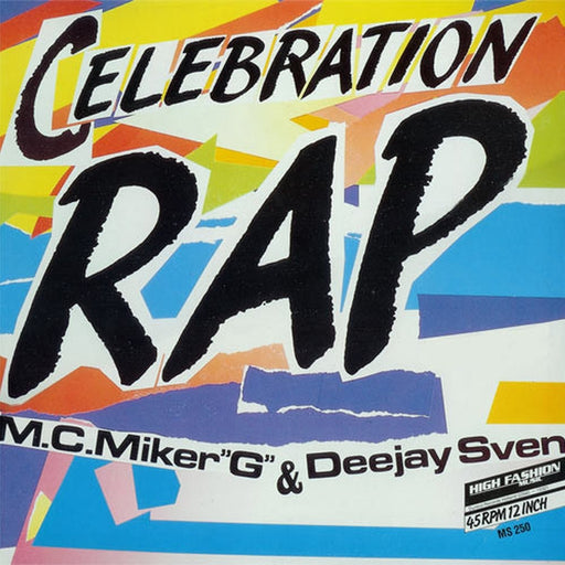 MC Miker G. & DJ Sven – Celebration Rap (LP, Vinyl Record Album)