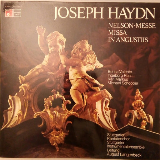 Joseph Haydn, Stuttgarter Kantatenchor, August Langenbeck – Nelson-Messe: Missa In Angustiis (LP, Vinyl Record Album)