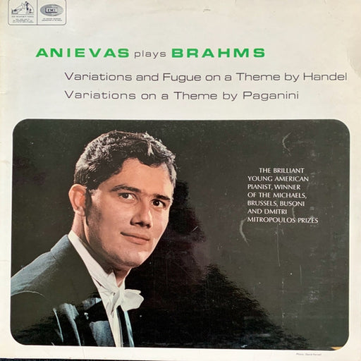 Johannes Brahms, Agustin Anievas – Anievas Plays Brahms (LP, Vinyl Record Album)
