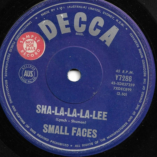 Small Faces – Sha-La-La-La-Lee (LP, Vinyl Record Album)