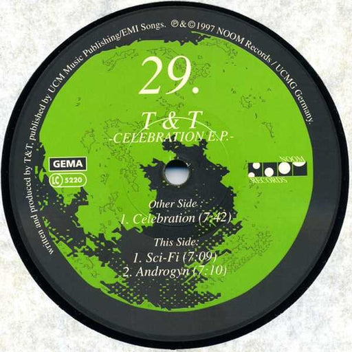 T & T – Celebration E.P. (LP, Vinyl Record Album)