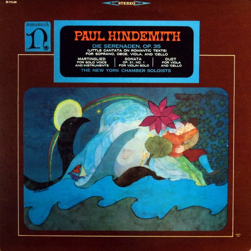 Paul Hindemith, New York Chamber Soloists – Die Serenaden, Op. 35 & Other Works (LP, Vinyl Record Album)